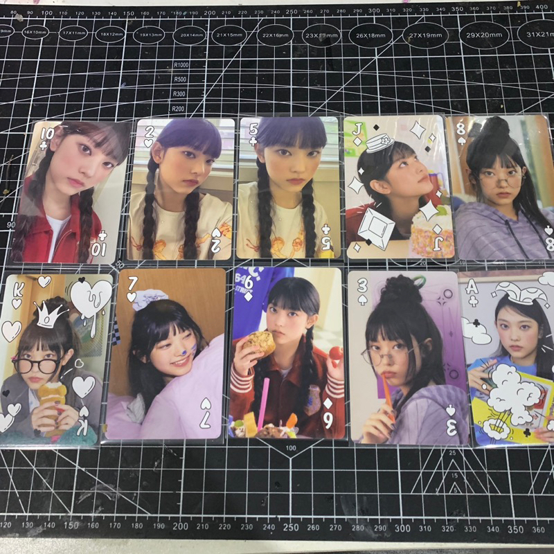 PHOTOCARD OFFICIAL HAERIN NEWJEANS SG23 SEASONS GREETING