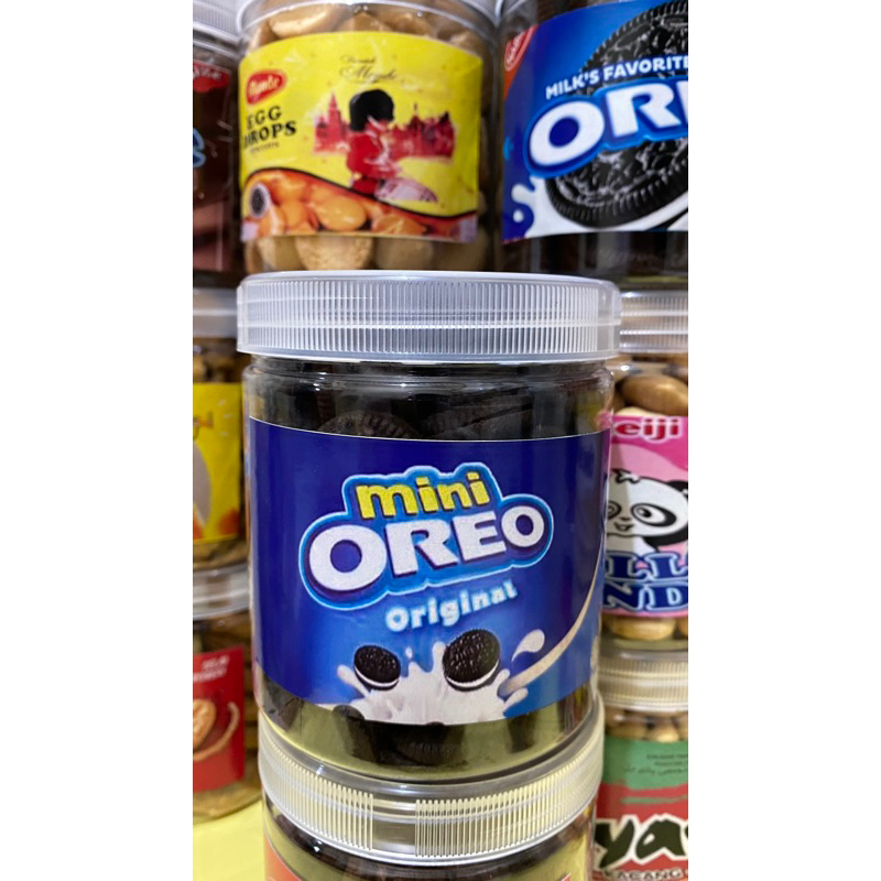 

Toples Tabung 600ml | oreo mini vanilla | snack repack | snack repack original | snack lebaran | jajan lebaran