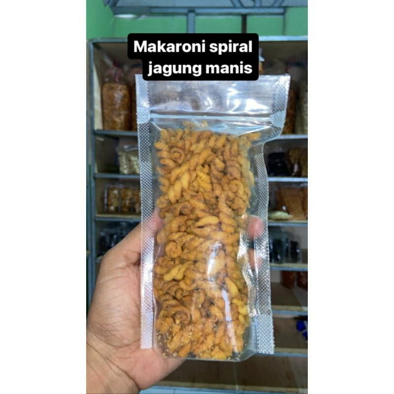 

Makroni spiral jagung manis