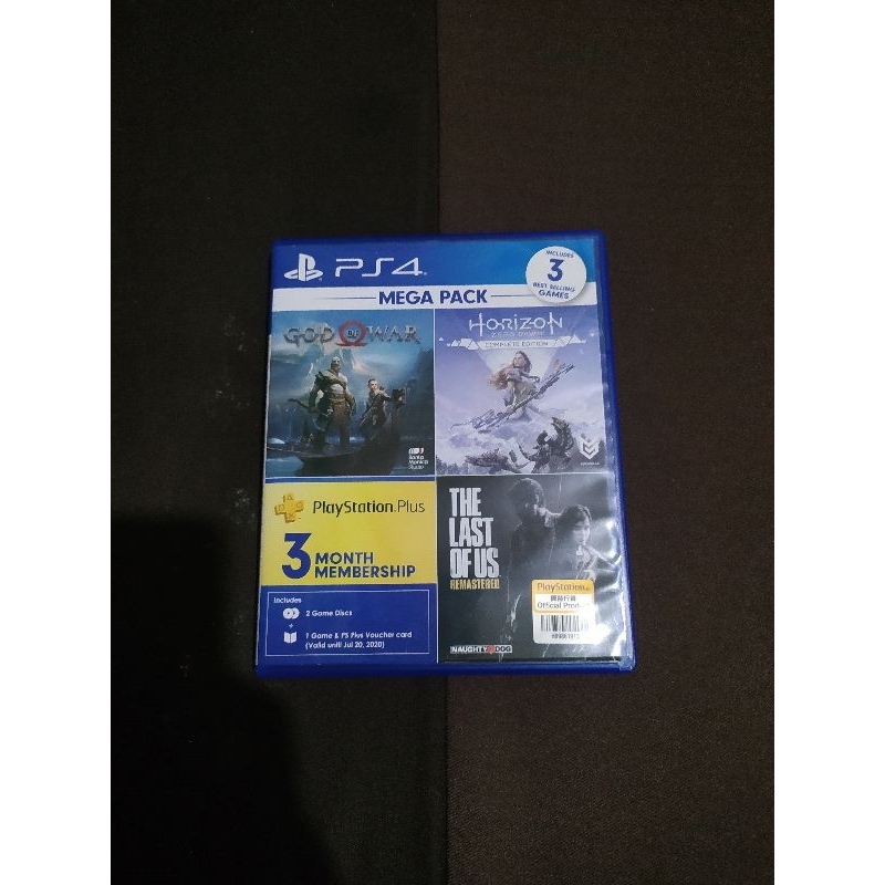 BD Kaset PS 4 GOD OF WAR 1 2ND Sekali Pakai