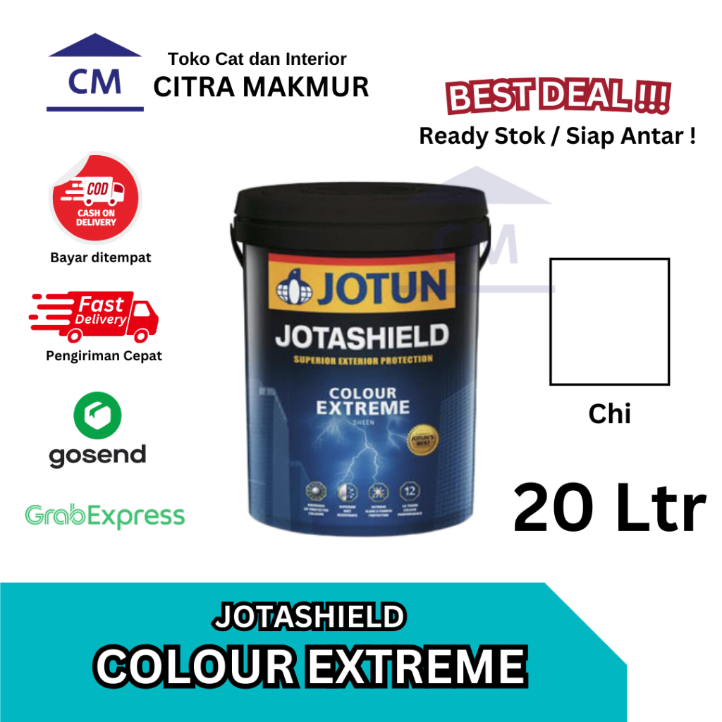 JOTUN Jotashield COLOUR EXTREME | Putih CHI 20 Ltr