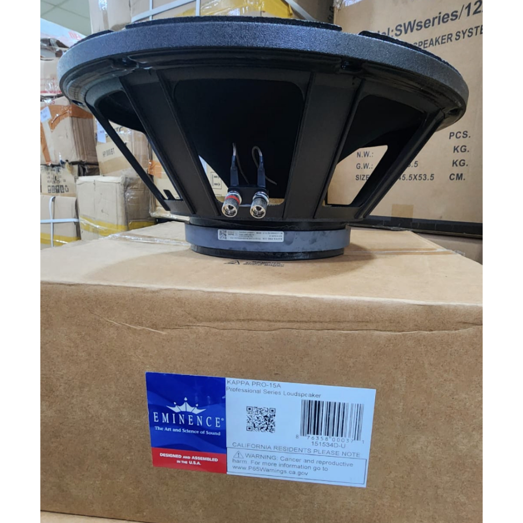 Speaker Component 15 Inch Eminence Kappa Pro 15A Kappa Pro15A