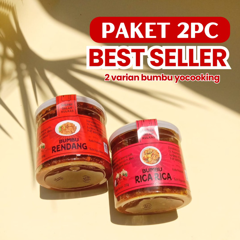 

Paket Bundling 2pc Bumbu Masak Yocooking Enak Murah Praktis