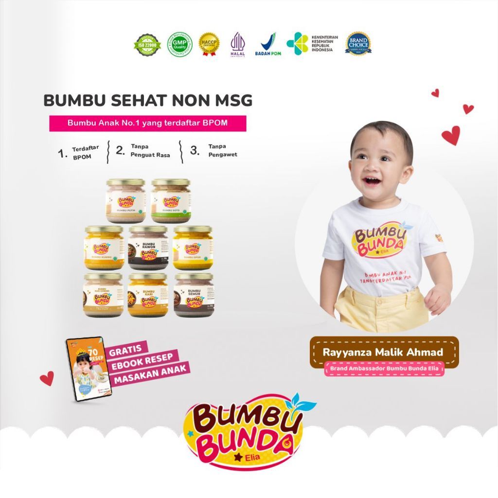 

BUMBU BUNDA ELIA BUMBU KUNING - BUMBU OPOR - BUMBU SOTO - BUMBU NASI GORENG - BUMBU SEMUR - BUMBU AYAM GORENG - BUMBU AYAM UNGKEP - BUMBU NASI HAINAN