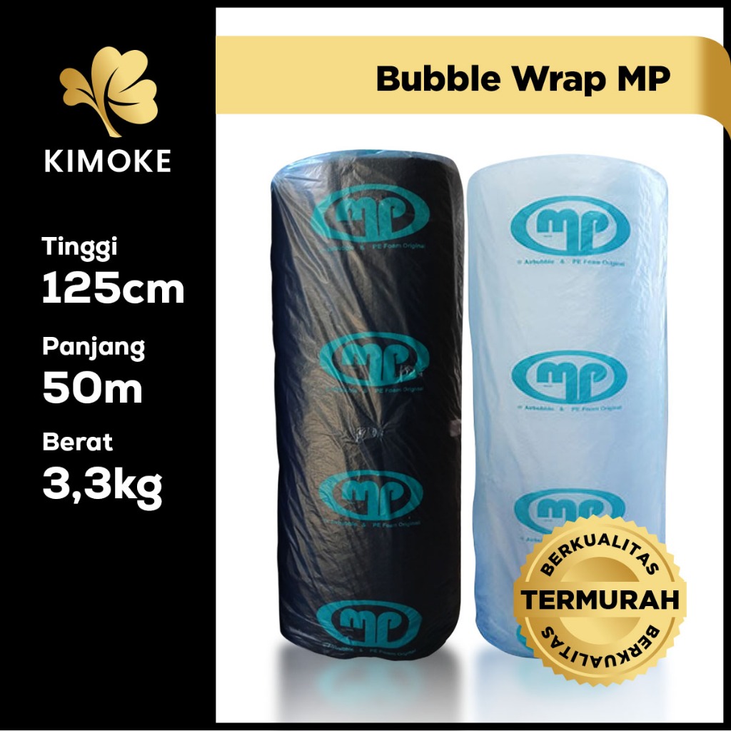 

KIMOKE Bubble Wrap MP 125 cm x 50 m - 3,3 Kg