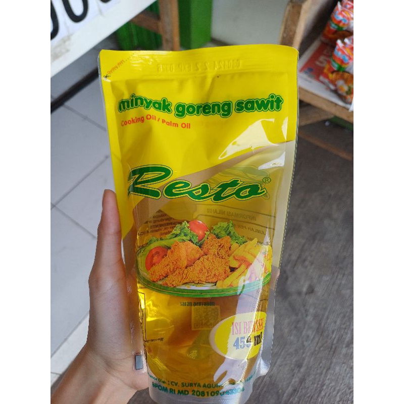 

Minyak Goreng Sawit Resto Pouch 450ml