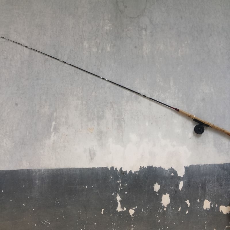 joran bambu cendani semi kaku 150cm