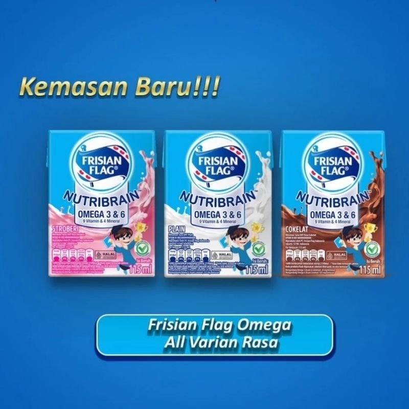 

Susu Frisian Flag OMEGA 115ml Ecer