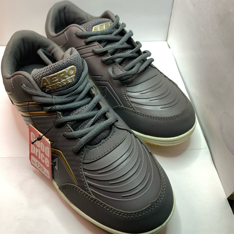 Promo sepatu termurah AERO STREET Gowes only size 40 Grey