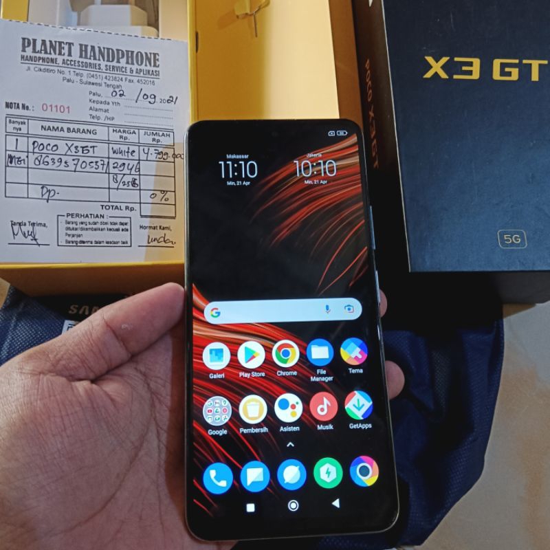 HP POCO X3GT (5G) SECOND