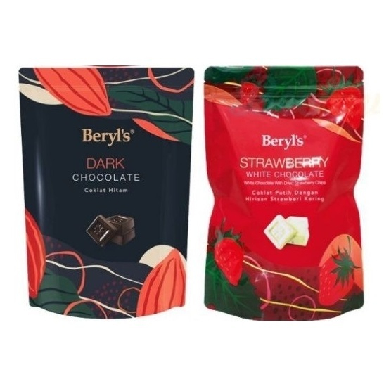 

Beryls Dark Chocolate Beryl's Strawberry White Chocolate 280gr Chocolate Mint Coklat Malaysia