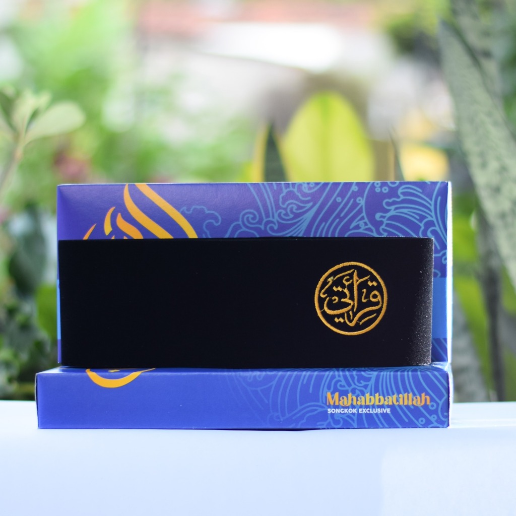 SONGKOK LOGO QIROATI / PECI HITAM ANAK DEWASA BERKUALITAS