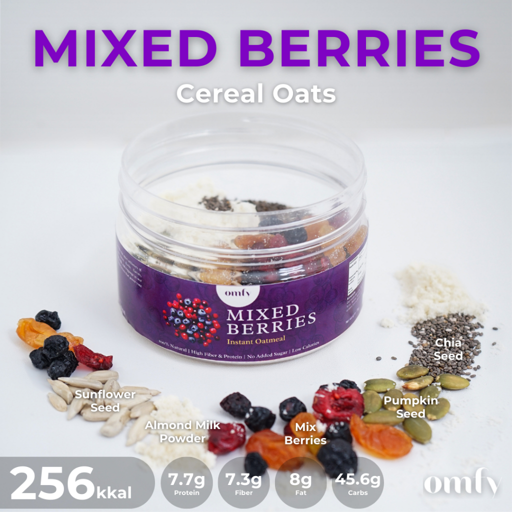 

OMFY Mixed Berries Cereal Oats