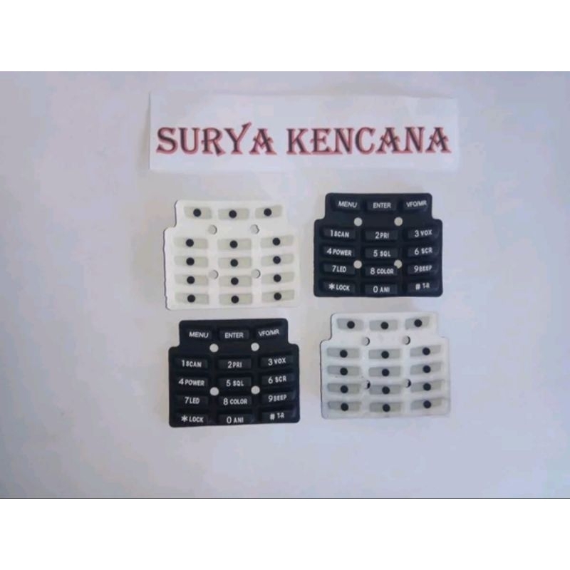 KEYPAD MODEL KOTAK TOMBOL KARET HT SUICOM SH135 SH430 HT ASA 777
