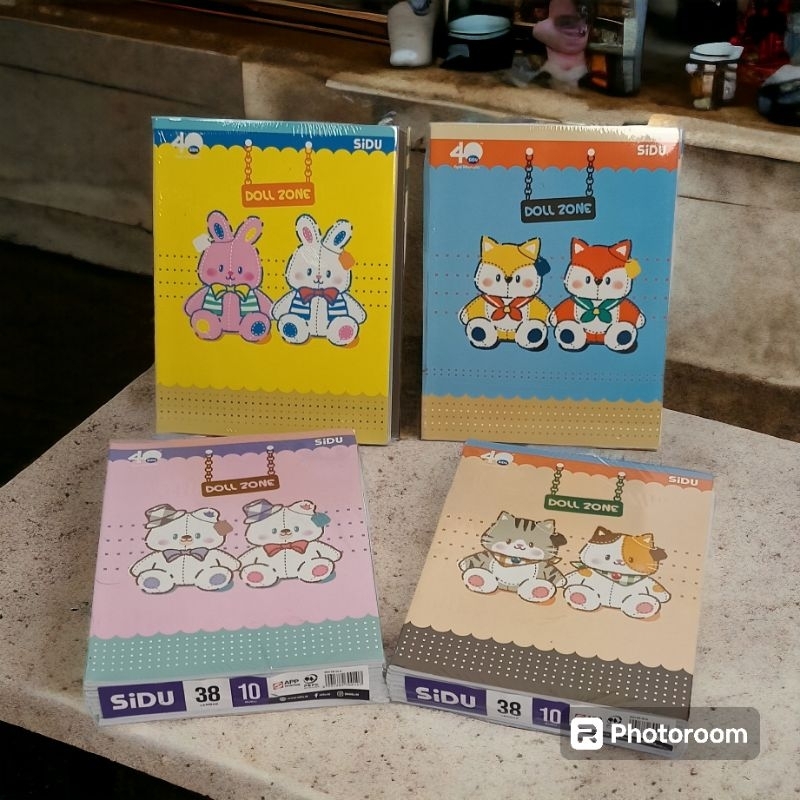 

BUKU TULIS SIDU ISI 38 LEMBAR/1 PACK ISI 10 PCS/free tag name 10pcs