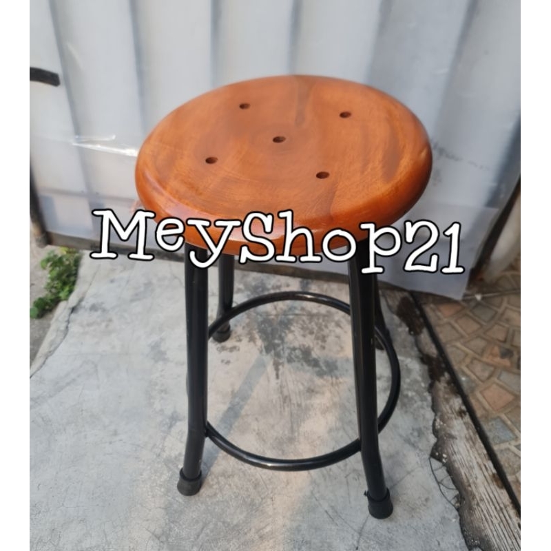 Kursi kaki besi 25 cm, 40 cm, 50 cm dll/Bangku besi 50 cm/Kursi kayu 60 cm, 75 cm/Bangku 50 cm kaki 