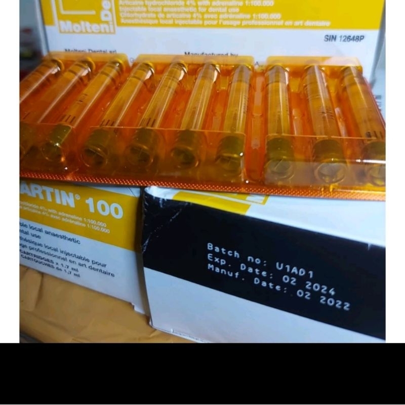 Citocartin Articaine Septa nest Scando nest