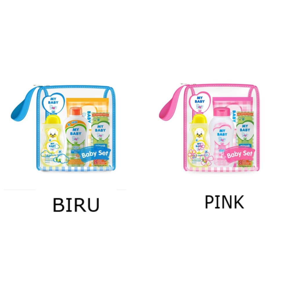 My Baby Gift Set Mini / Paket My Baby isi 4 item