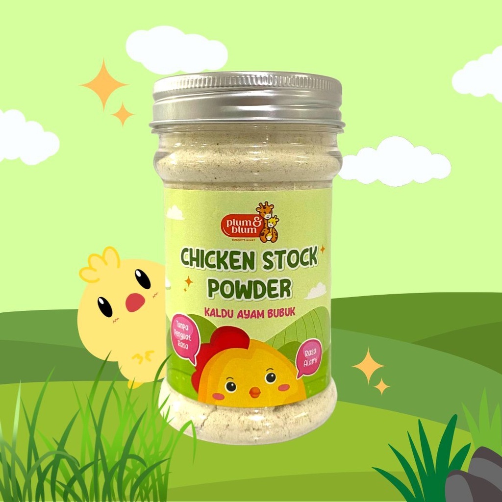 

Nafariz724 Plum & Blum Stock Powder No Msg Kaldu Asli Ayam Sapi Jamur Kaldu Anak Mpasi Tanpa