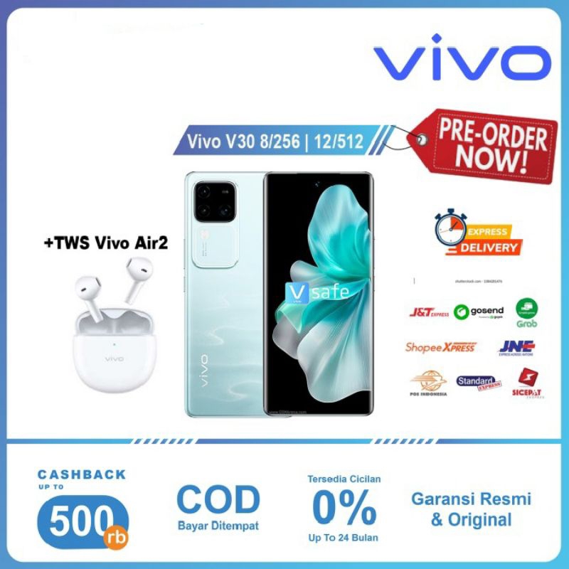 Vivo V30 Pro Free TWS Bundling Refurbishing 10x
