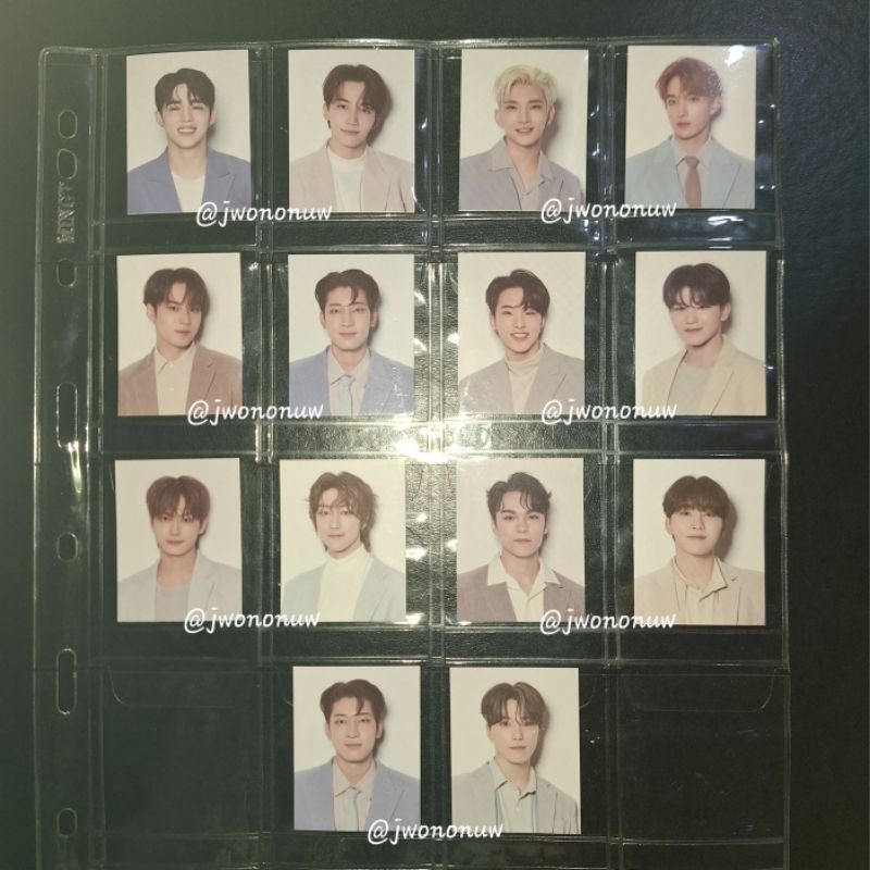 official seventeen id photo svt hoodie incomplete - scoups jeonghan joshua jun hoshi wonwoo woozi th