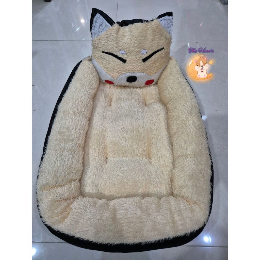 (The Ham's) Tempat Tidur/Ranjang Tidur Kucing & Anjing Model Terbaru Bentuk Karakter Wajah Pet
