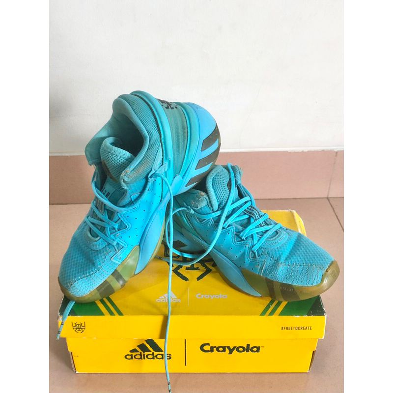 Preloved Sepatu Basket Anak Adidas Donovan / Sepatu Second