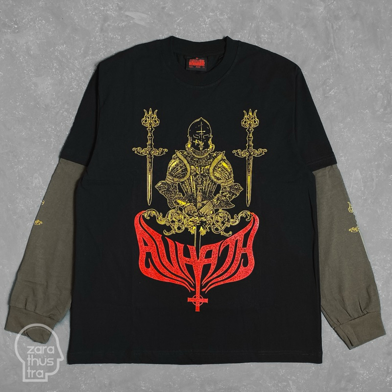 Avhath - Sworn Crusader Long Sleeve (Black)