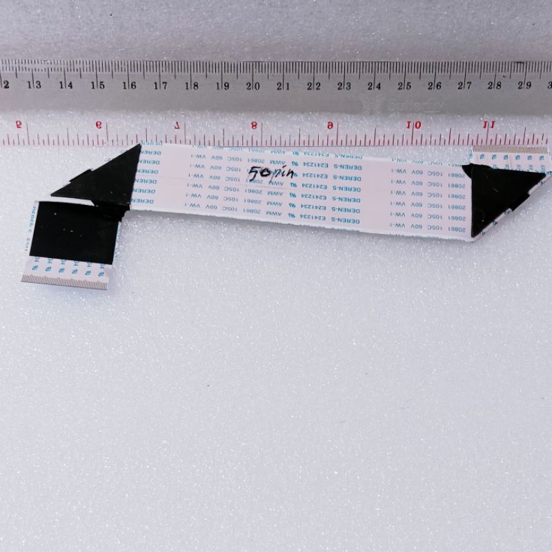 kabel lvds 50pin 30cm - kabel fleksibel 50pin 30cm