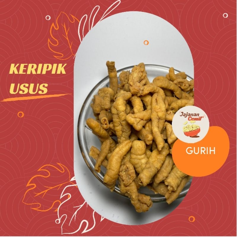 

Keripik Usus ayam crispy 1 kg
