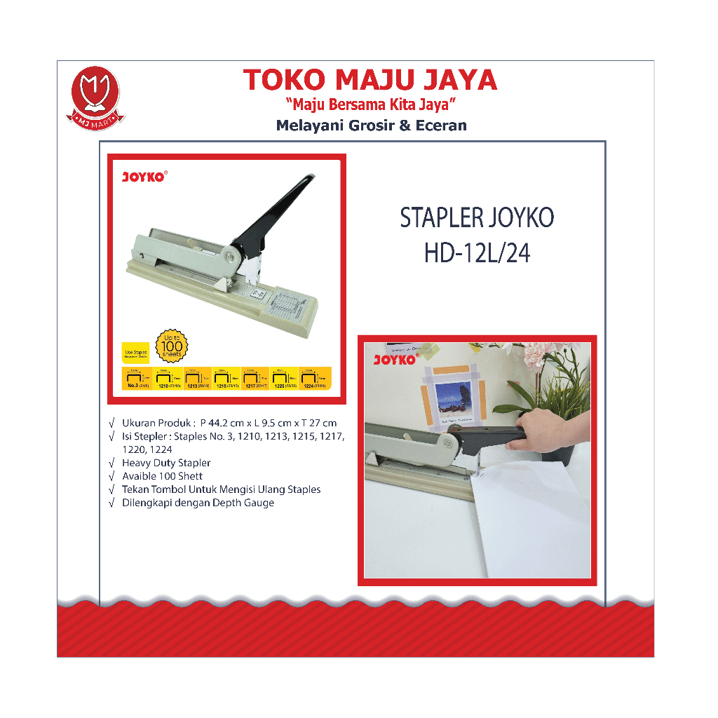 

STAPLER JOYKO HD-12L/24