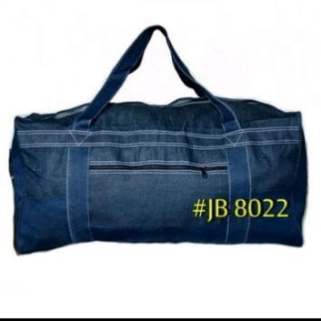 Tas Pakaian bahan levis premium jumbo 80L tas mudik tas jinjing