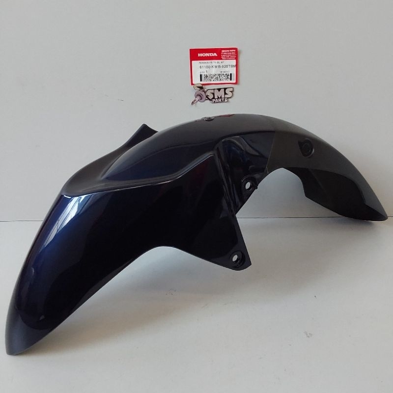 Slebor Spakbor Fender Depan Blade 110 Old Biru Repsol Original 61100 KWB 920TBM