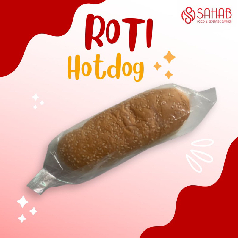 

Roti Hotdog/ Roti hotdog murah/ Roti wijen/