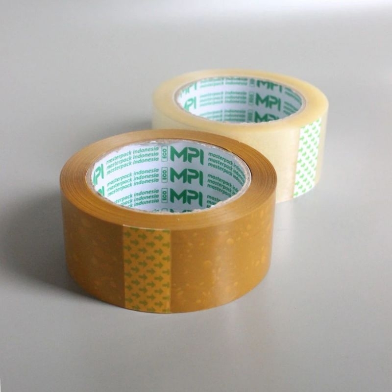 

LAKBAN BENING COKLAT 45 mm x 100 yard MPI EKONOMIS