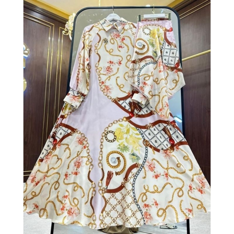 Shella Saukia - Set Dress Printing