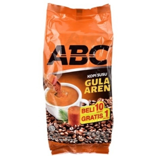 

ABC Kopi Susu Gula Aren Bag 10x27 gram