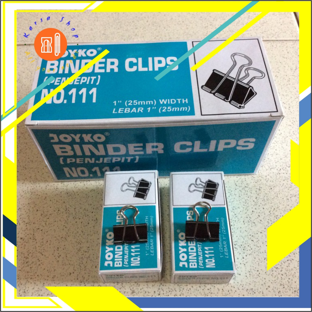 

Klip Kertas/Binder Clip Joyko 111