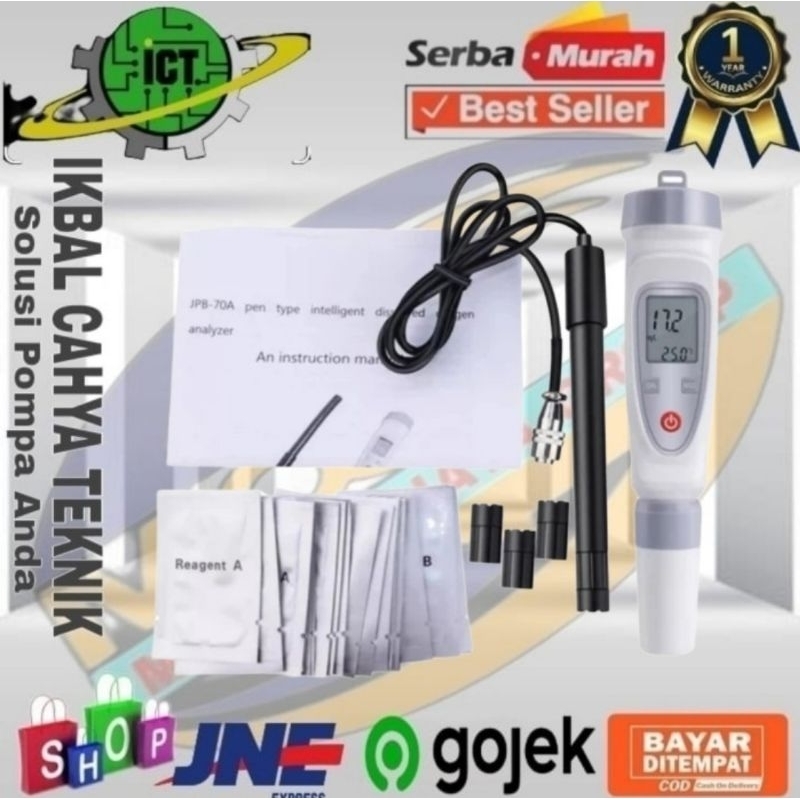 JPB-70A Portable Digital Pen Dissolved Oxygen Meter Dissolved Oxygen