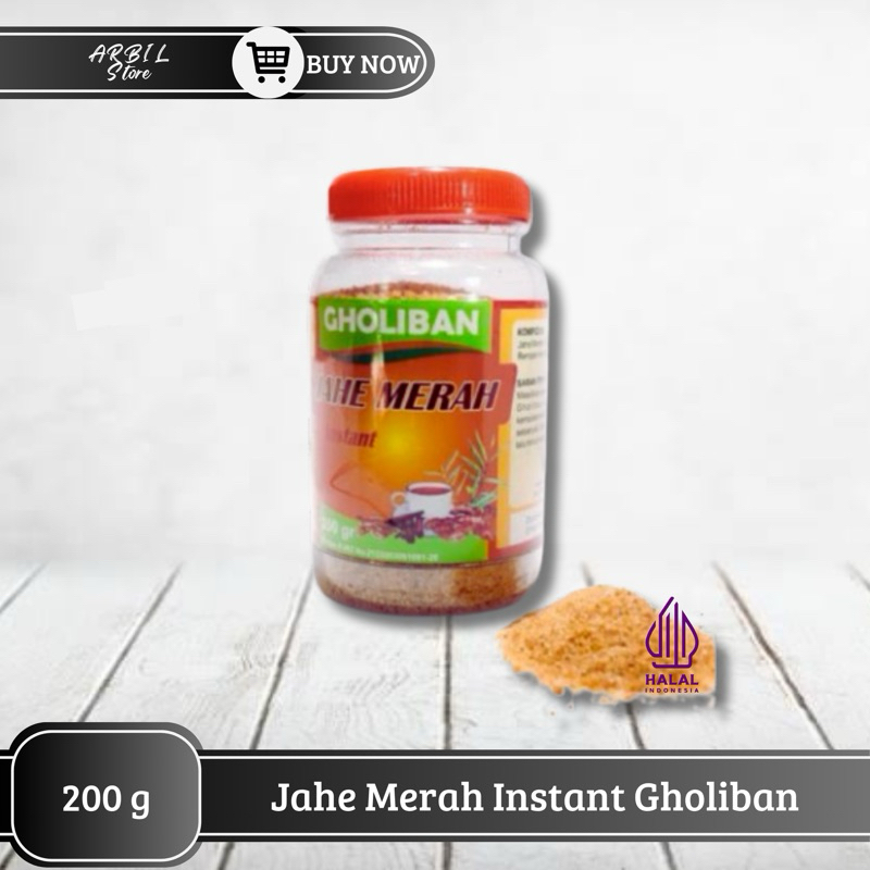 

Jahe Merah Seduh Instant Gholiban 200 g