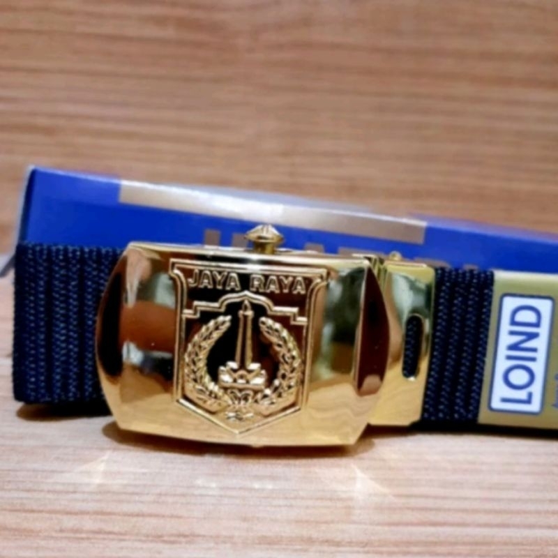 SABUK JAYARAYA GESPER DKI JAKARTA SABUK LOIND JAYA RAYA ORI