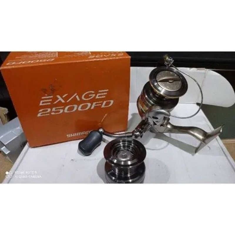 REEL SHIMANO EXAGE 2500 FD FREE DOUBLE SPOOL