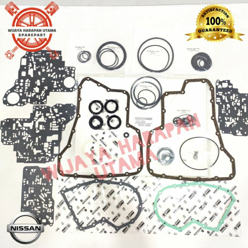 Paking Packing Seal Set Matic Grand Livina L10 1.5cc Evalia Latio Almera Sunny Original Garansi