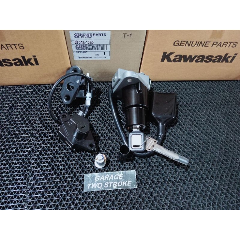 KUNCI KONTAK FULLSET NINJA RR OLD NINJA RR CBU ZX ORIGINAL KAWASAKI PART 27045-1060