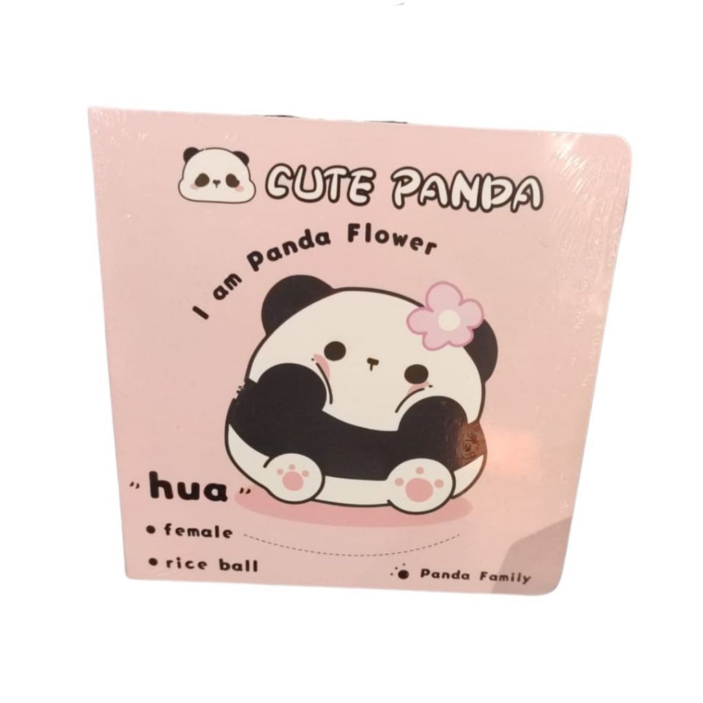 

Gramedia Makassar - Kako Cute Panda Square 15x15 Notebook Pink
