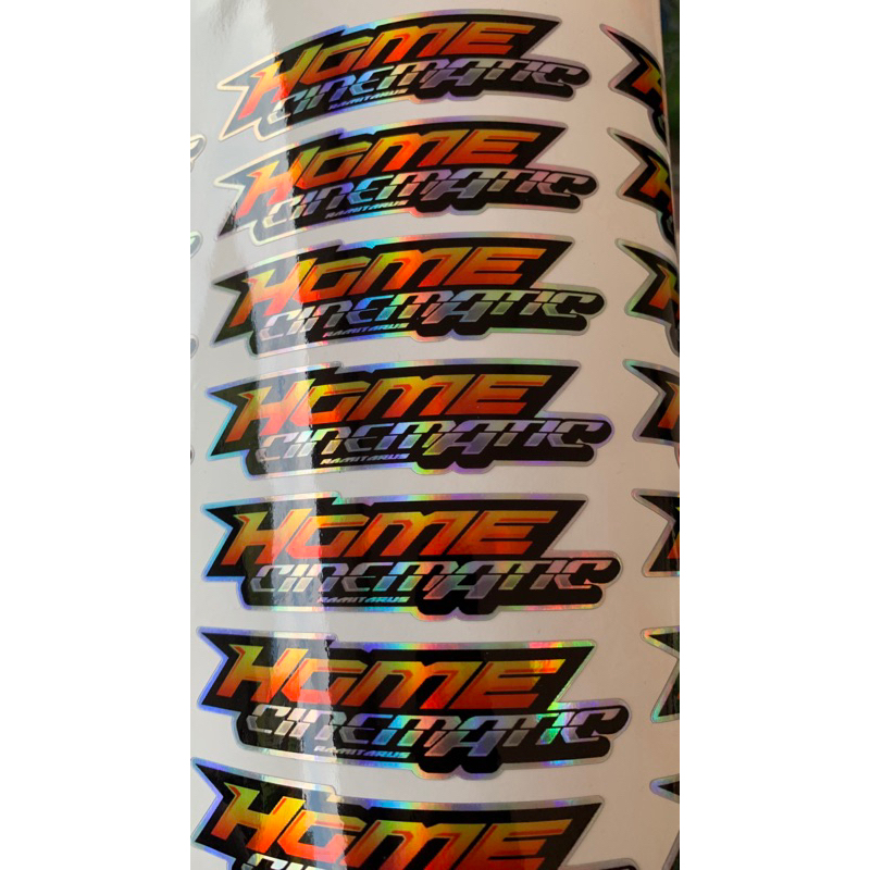 

stiker homecinematic v3 hologram