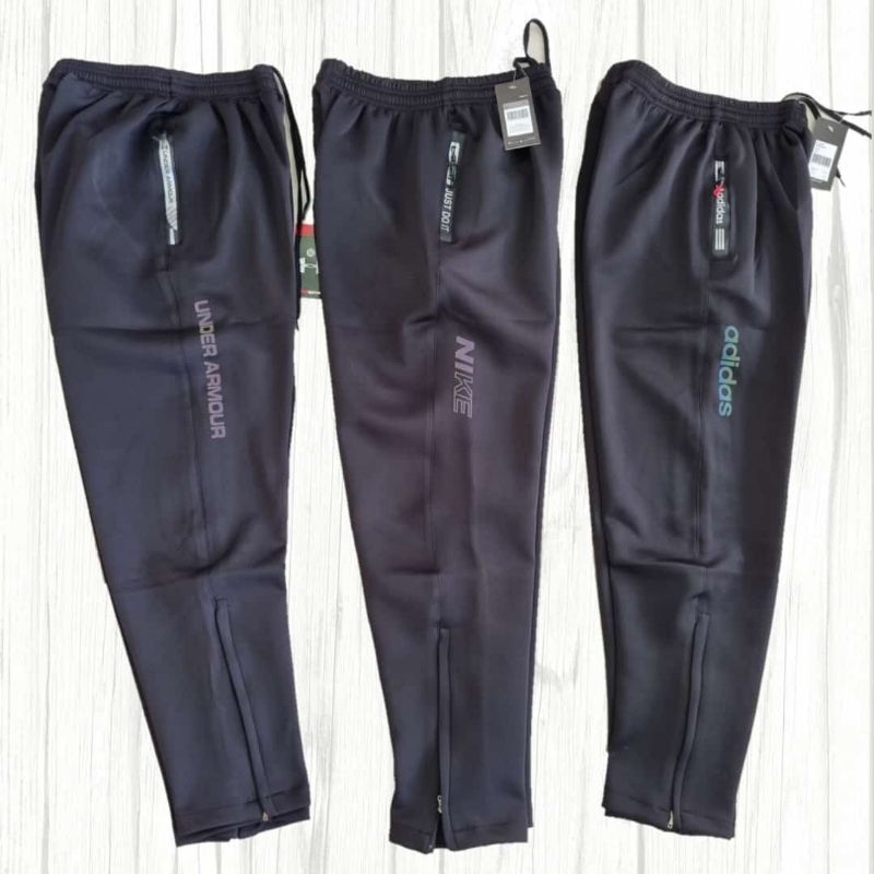 Celana Training Zipper /Celana Sport Pria/Celana Joging Pria Kwalitas Import