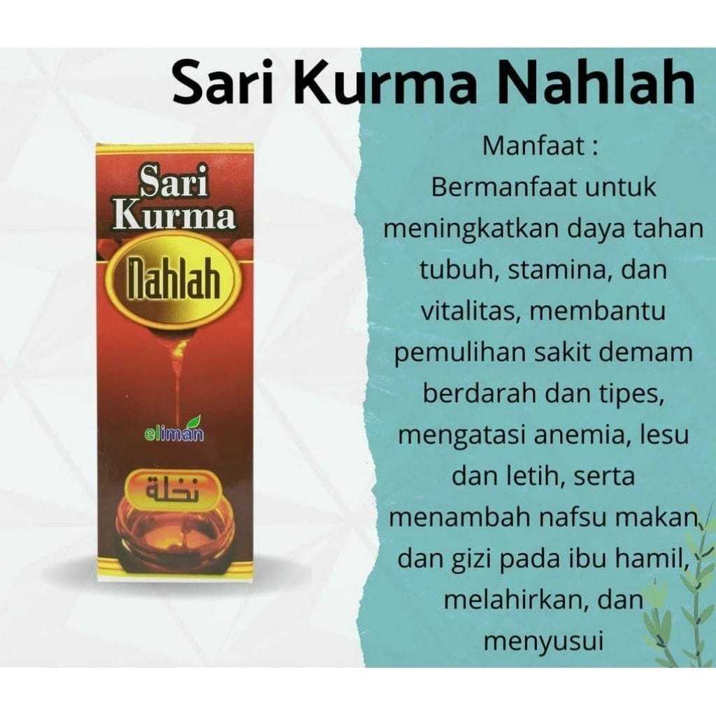 

Sari Kurma Nahlah 340g