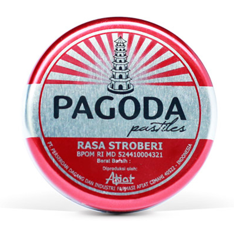 

Pagoda Pastiles Stroberi 10gr