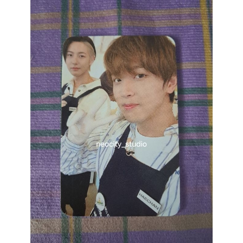 haechan / renhyuck / dongren tumblr cafe reuseable cup nct dream pc photocard